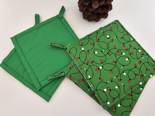 Christmas Handmade Kitchen Pot Holders - Picture 3 of 3