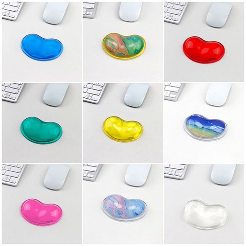 Quality wavy comfort gel computer mouse hand wrist rests support cushion pad, - Photo 6/22