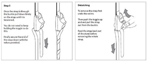 Dryer Strap 2 Pack for Britec Dryer Stand 3.2m Industrial Strength Holder 300kg - Picture 5 of 5