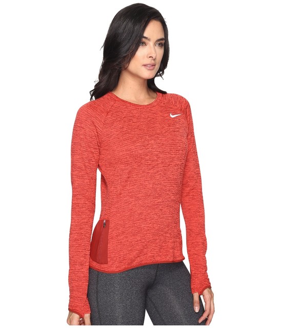 Nike Therma Sphere Element Crew Top Womens - S (812042-842) | eBay