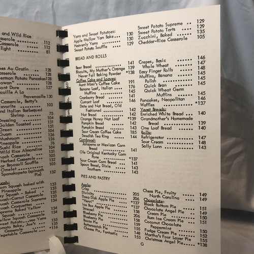 Vtg 80's Tampa Woman's Club Cookbook Sharing Favorite Recipes 1989 Fundraiser - Picture 10 of 20