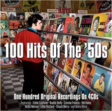 100 Hits Of The 50s 4-CD NEW SEALED Eddie Cochran/Buddy Holly/Bill Haley+