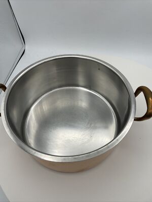 Culinox Spring Switzerland Sauce Pan With Lid Copper Pot | eBay
