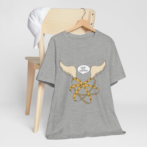 Please Stop Screaming Biblical Angel Unisex Jersey Short Sleeve Tee - Picture 42 of 73