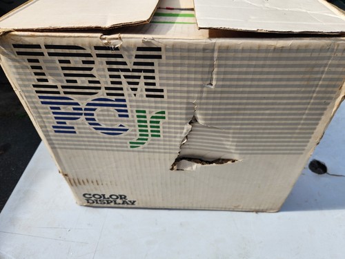 Monitor de pantalla a color para computadora IBM PCjr 4863 ¡Leer!! - Imagen 4 de 11