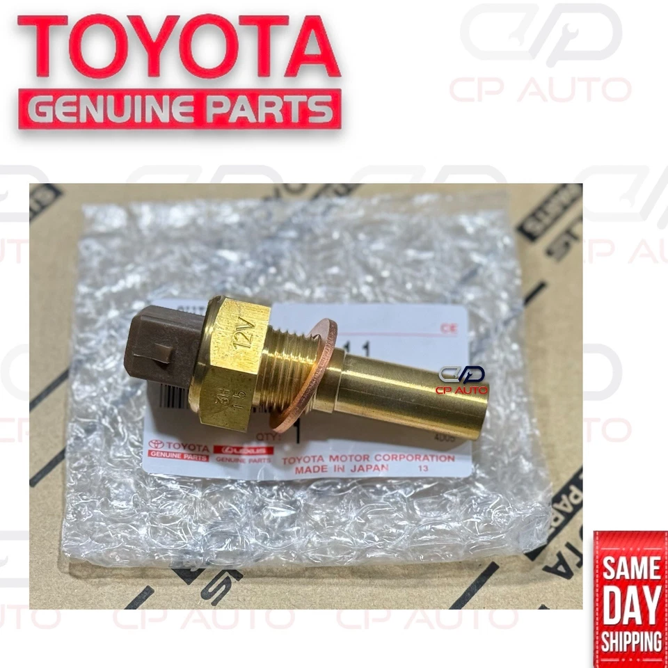 84-89 TOYOTA 4RUNNER 22RE ARRANQUE EN FRÍO INYECTOR INTERRUPTOR DE TEMPERATURA DE TIEMPO FABRICANTE ORIGINAL NUEVO Foto 4 de 4