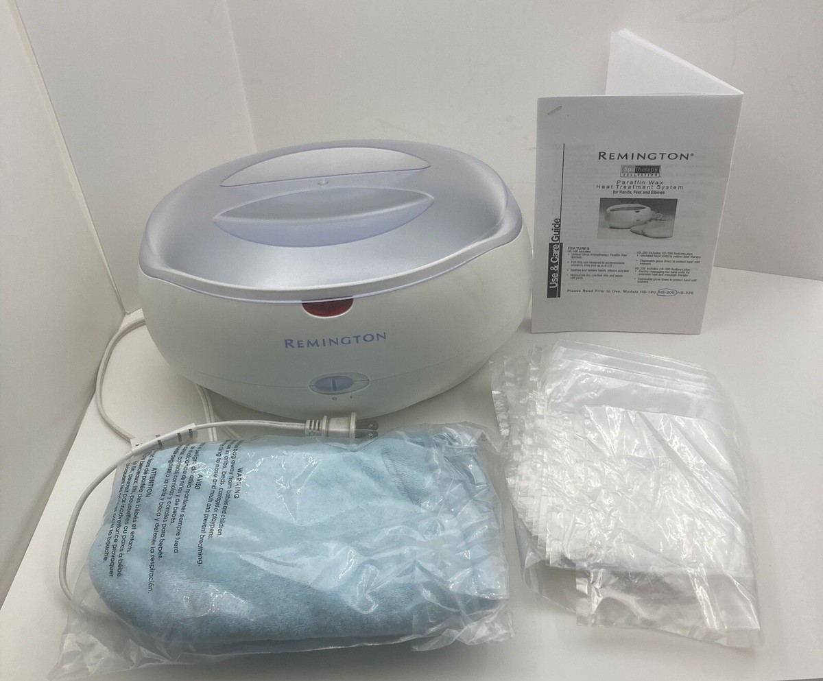 Remington Spa Therapy Aromatherapy Paraffin Wax Heat Treatment