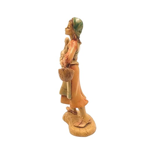Figura Fontanini Depose Itqly Deborah With Goose Nativity 5" 1983 en caja - Imagen 3 de 11