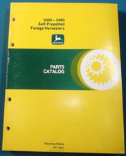 JOHN DEERE 5440 5460 SELF PROPELLED FORAGE HARVESTER PARTS MANUAL BOOK PC-1601