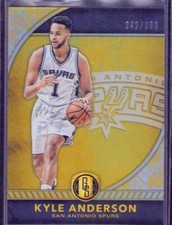 2016-17 Panini Gold Standard - Base #13 Kyle Anderson 242/269