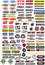 50 Racing Decals Stickers Drag Race Nascar High Quality Vinyl Free Ship