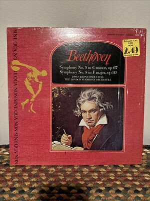 Beethoven Symphony No. 5 in C Minor, No. 8 in F major Josef Krips Conducting