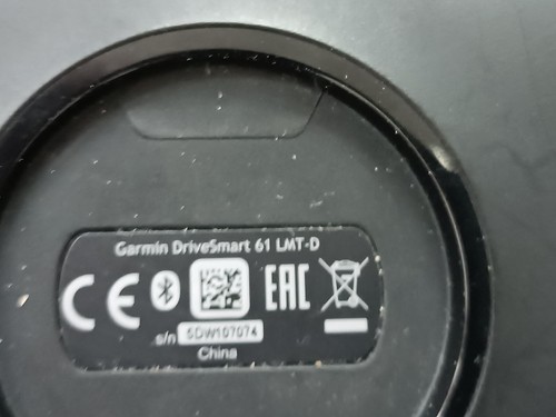 Garmin DriveSmart 61. 6,95 Zoll Navi + Zubehörpaket. Karten D + EU. Top-Zustand. - Bild 5 von 5