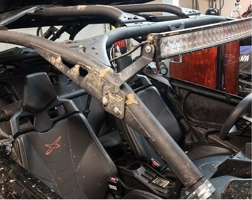 Can Am Maverick X3 ADJUSTABLE 50 inch LED Light Bar Bracket - Picture 4 of 4