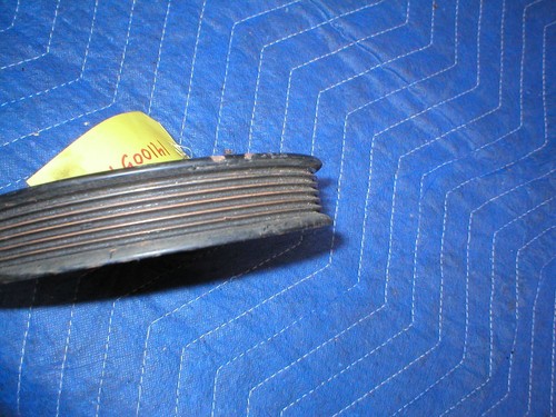 1987-95 CAMARO FIREBIRD 2.8 3.1 3.4 V6 AIR INJECTION SMOG PUMP PULLEY 14100598 + - Picture 3 of 4