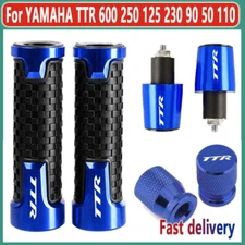 For YAMAHA TTR 600 250 125 230 50 110 Handle Grips Handle Bar End Cap Tire Valve
