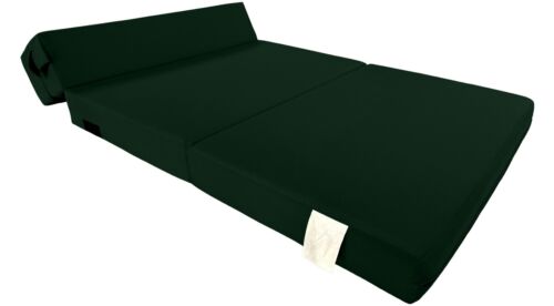 Twin Lounger Folding Foam Mattress, Portable Chair Mattress 6x 39 x 80 Hunter - Picture 4 of 7