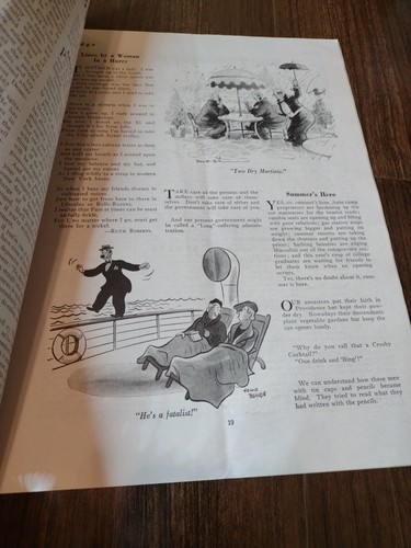 1935 Richtermagazin gerade verheiratete Polizeibank June Joseph Morgan Werbung - Bild 19 von 24