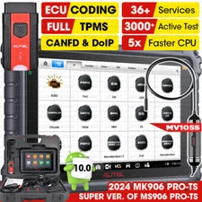 2024 Autel Maxisys MK906 PRO-TS Full TPMS Car Diagnostic Scanner Tool Key Coding