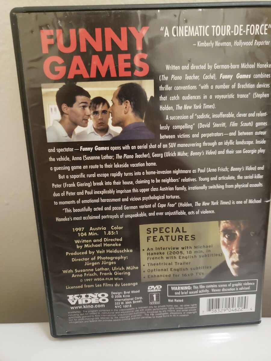 Funny Games DVD 738329046224