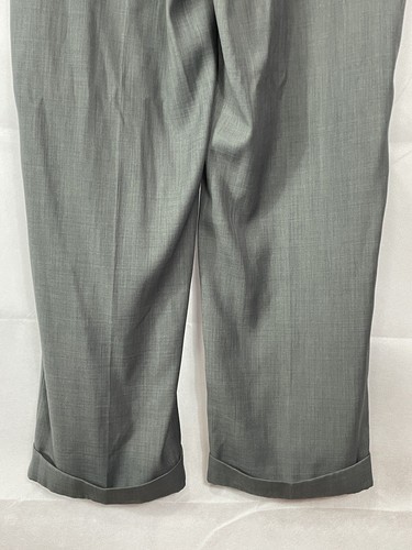 Men's Perry Ellis Portfolio Premium Flex Twill Dress Pant Size 36x32 Gray E2 - Picture 11 of 11