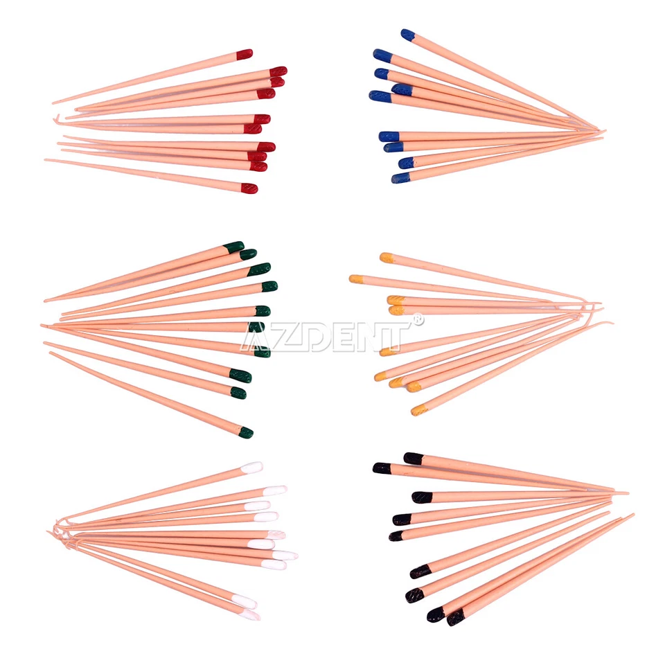 AZDENT Dental Gutta Percha Points Taper 0.02/0.04/0.06 15#-40# para uso final Foto 2 de 4