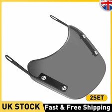 Motorcycle Smoked Windscreen Windshield Screen Protection For Honda Kawasaki 2x