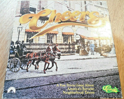 1992 Paramount Pictures ''Cheers'' TV Show Trivia Board Game  2-8 Players Age 12+