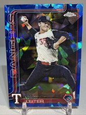 2025 Topps Chrome Update Series Sapphire Edition - Jack Leiter #USC42