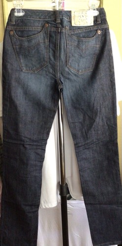 Pantalones de mezclilla para mujer Polo Ralph Lauren 26 X29 azul oscuro nuevos sin etiquetas - Imagen 3 de 3