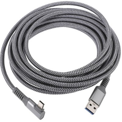 VR-Kordel kompatibel für Oculus Link USB-C Dampf Typ-C 3.0 VR (Silber)