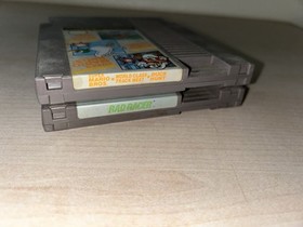 Nintendo Super Mario Bros, Duck Hunt, & World Class Track Meet (NES) & Rad Racer