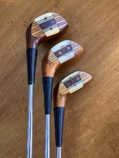 Louisville Golf Classic 50 s Series Power Dry Persimmon 1 3 4 Wood Set DGS300
