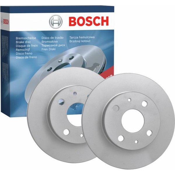 2X Bosch 0 986 479 C18 Bremsscheibe FüR Daihatsu Cuore I II Sirion M3 L251-image