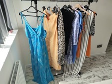 Bundle Of 10 Dress Size M 10 Summer Boho Short Sleeve Vneck Casual Womens