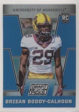 2016 Panini Prizm Collegiate Draft Picks Blue Briean Boddy-Calhoun #218 ql2