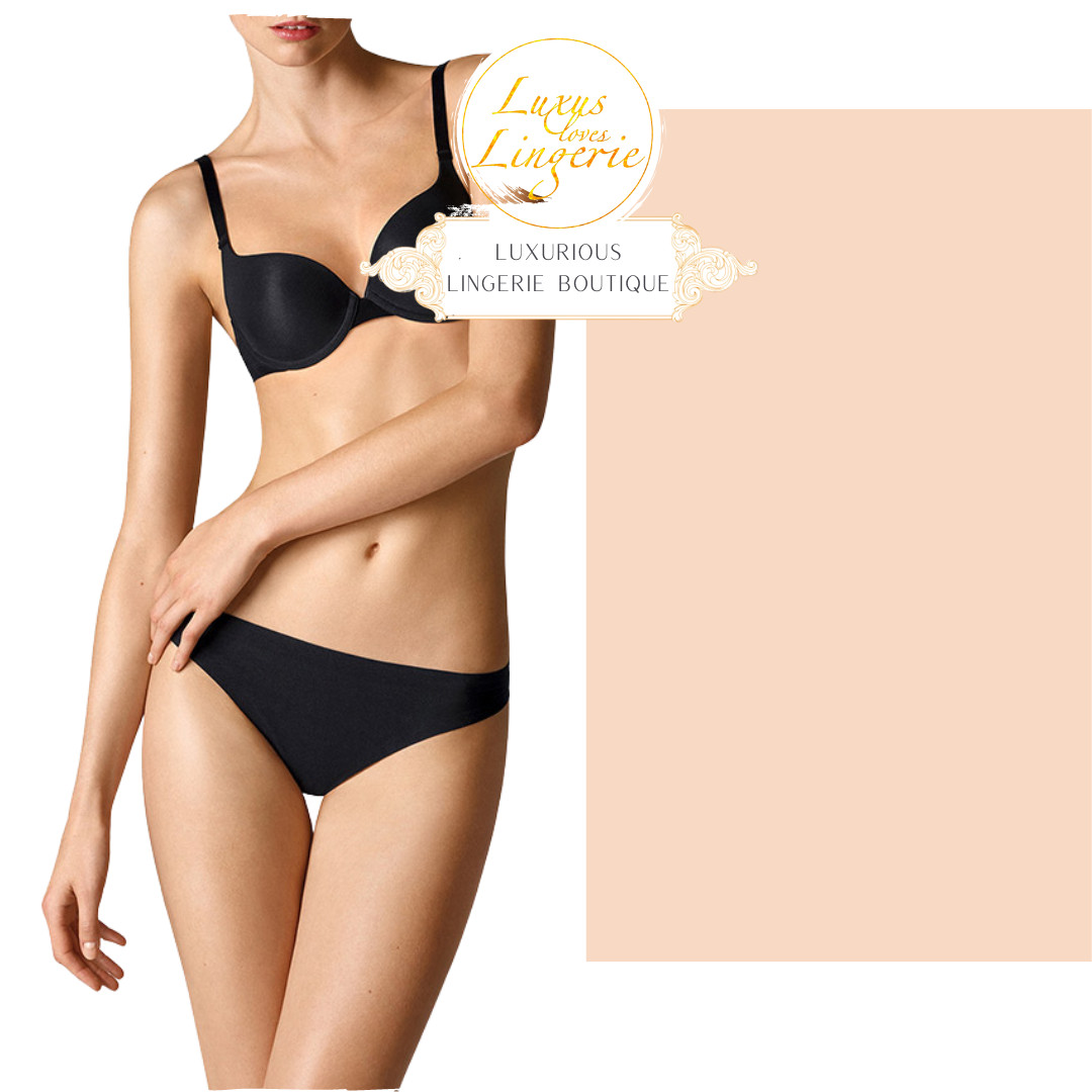 Cotton Contour String by Wolford L Rose Tan Slim Fitting with Cotton