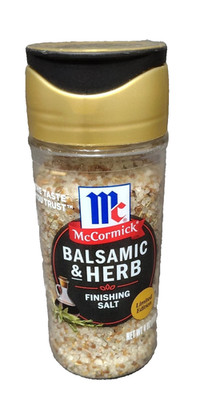 McCormick Finishing Salt Balsamic & Herb Caprese Grill Seasoning Rare BB 8/2026
