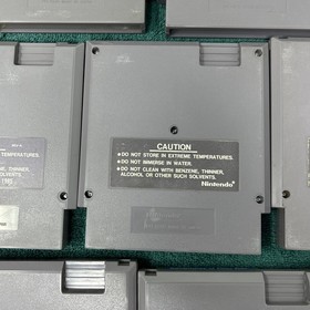 Lot of 14 Nintendo NES Games! Gumshoe,guerrilla,p.o.w. Strider,tnmt,Dinoriki !!