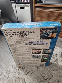 Lethal Enforcers: Justifier Gun Bundle (Sega CD, 1993) Brand New, Factory Sealed