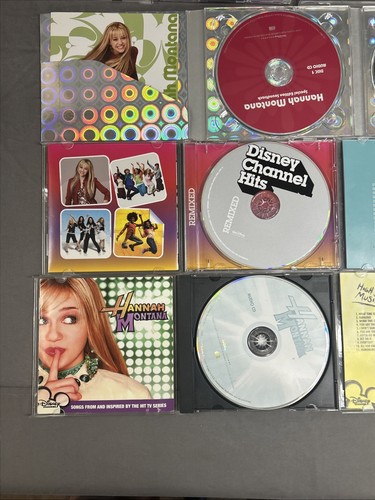 Hannah Montana, Miley Cyrus and High School Musical Disney CD Lot, 8 albums - Picture 18 of 21