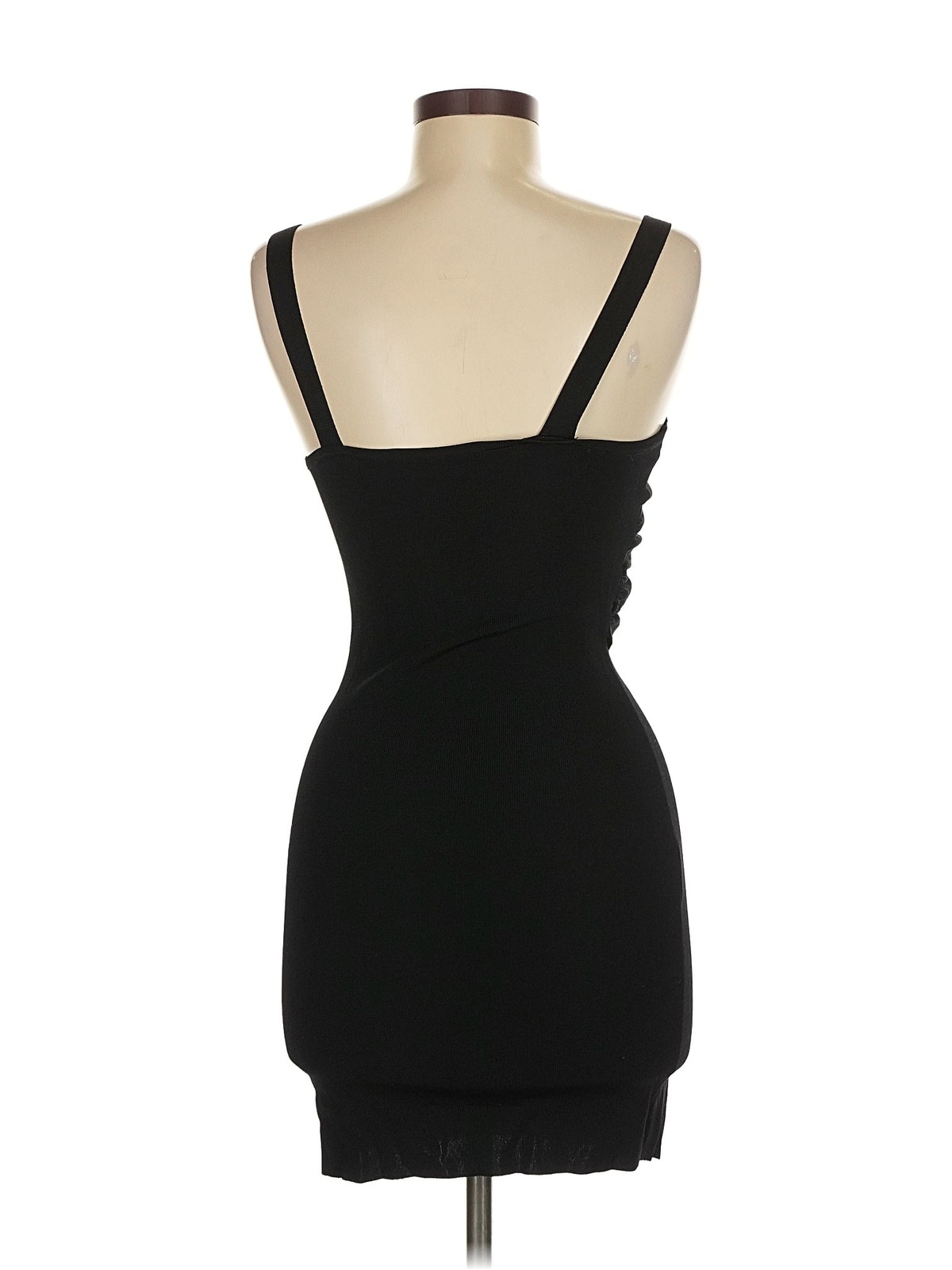Zara Women Black Cocktail Dress M thumbnail 2