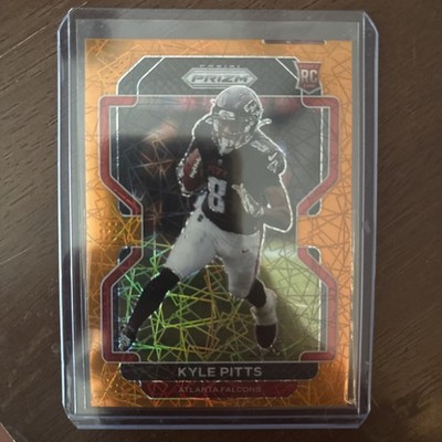 2021 Panini Prizm Orange Lazer Kyle Pitts #341