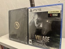 Resident Evil Village 8 Limited Edition Steelbook Case PlayStation 5 NEW PS5