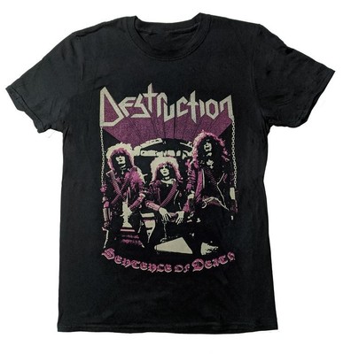 Destruction Band Sentence of Death Short Sleeve Black S-234XL Unisex Shirt