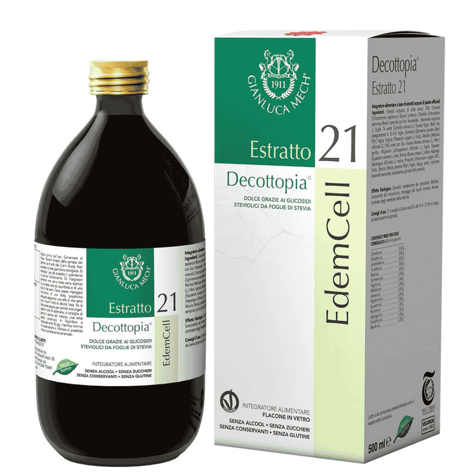Tisanoreica Estratto 21 Edemcell 500 ml