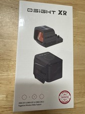Óptica de punto rojo cerrada Osight XR, huella refleja miniatura resistente, 2/6+32