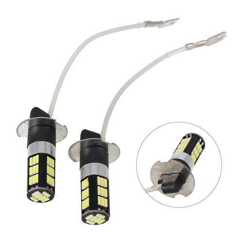 Clear Road Ahead 2Pcs H3 21W LED Fog Light Bulbs in 6000K Bright White - Picture 14 of 22