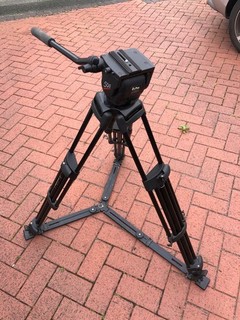 Manfrotto 505 Fluid Video Head 525MVB Pro Tripod 75mm Bowl Professional