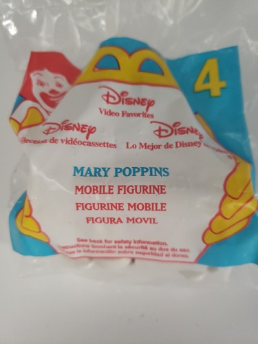 McDonald's 1998 Disney Video favorites Happy Meal toy #4 Mary Poppins C4 - Picture 2 of 3